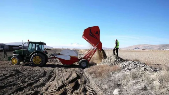 Talas Belediyesi'nden tarıma bir destek daha