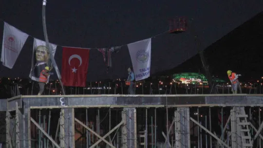 Talas'ın 100 bin metrekarelik Millet Bahçesi'nin temeli atıldı