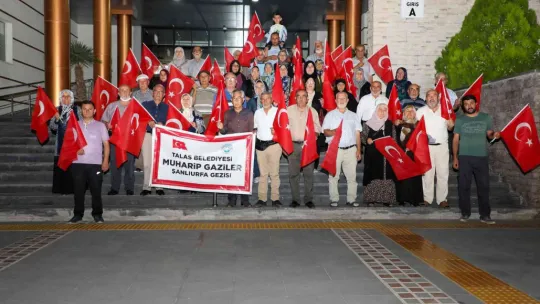 Gaziler Urfa yolunda