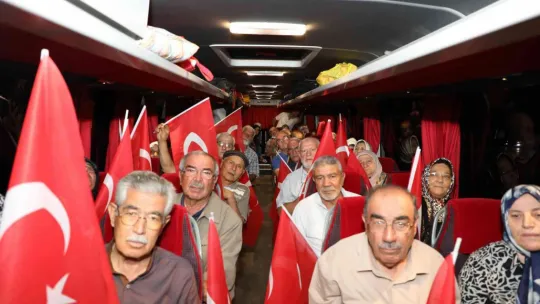 Gaziler Urfa yolunda