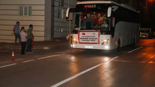 Gaziler Urfa yolunda