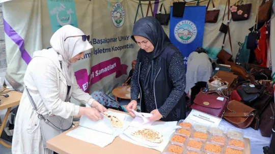 Talas'ın Kadın Kooperatifleri Türk Mutfağı Etkinliklerinde