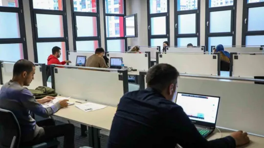 Talas'ın kütüphanelerinde sömestr yoğunluğu