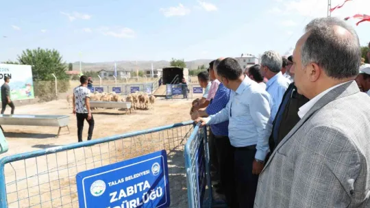 Talas'ın tarım ve hayvancılığa desteği sürüyor