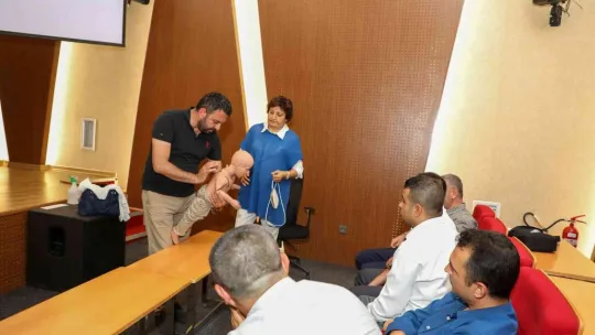 Talas personeline ilk yardım eğitimi