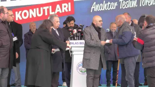 Talas'ta 'anahtar teslim' mutluluğu