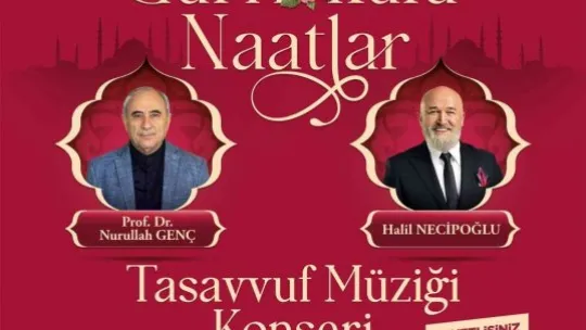 Talas'ta 'Gül Kokulu Naatlar'