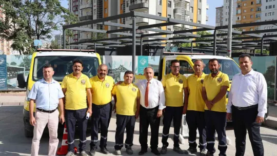 Talas'ta 'onarım timleri' işbaşında