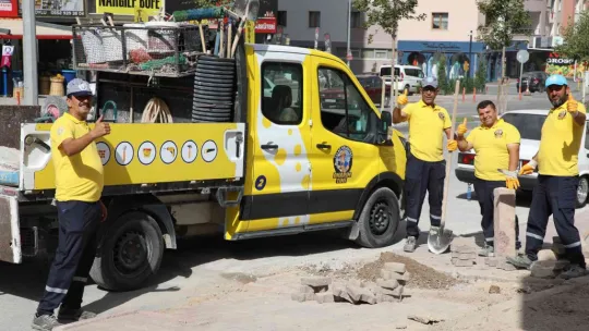 Talas'ta 'onarım timleri' işbaşında