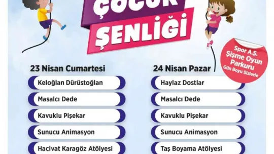 Talas'ta 23 Nisan dolu dolu geçecek