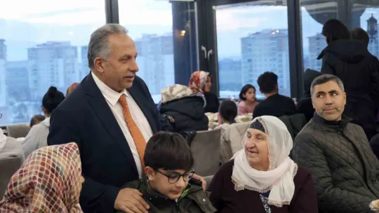 Talas'ta gönül sofrası kuruldu