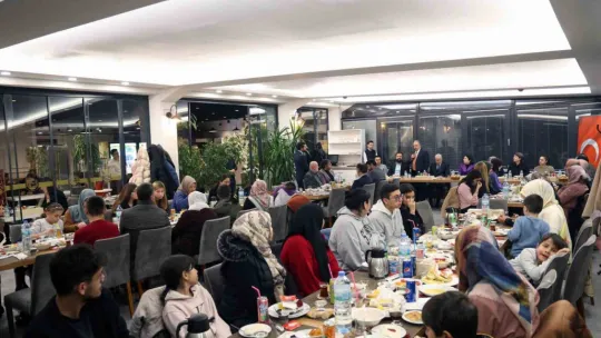 Talas'ta gönül sofrası kuruldu