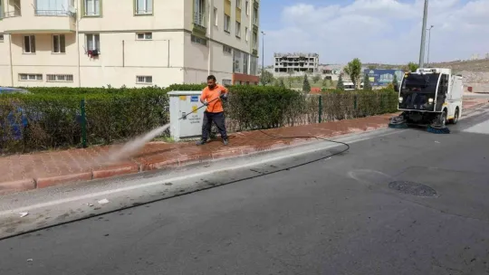Talas'ta hem bahar hem bayram temizliği