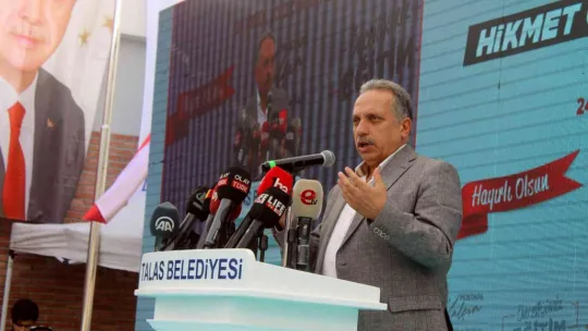 Talas'ta Hikmet Cıngıllı Anaokulu Açıldı