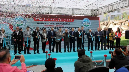 Talas'ta Hikmet Cıngıllı Anaokulu Açıldı
