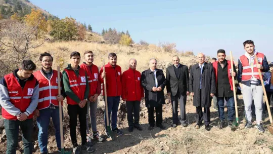 Talas'ta şenlik gibi ağaçlandırma günü