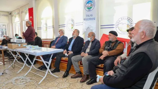 Talas'ta tarımsal eğitimler devam ediyor