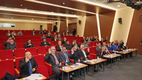 Talas'ta yılın ilk meclisi