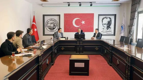 Talas'ta yol bakım koordinasyon toplantısı