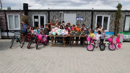 Talas'tan Elbistan'a bayram hediyesi