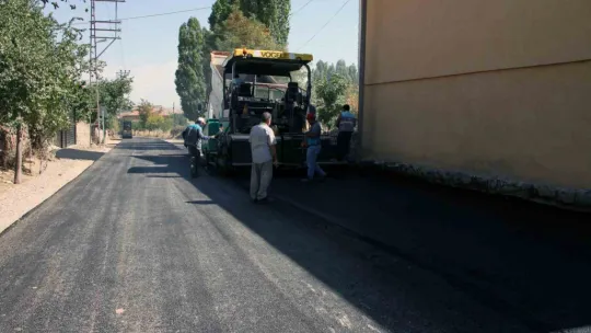 Talas'tan Örencik'e geniş yol