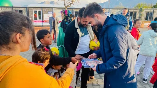 3. Lige çıkan Talasgücü Belediyespor moral aşıladı