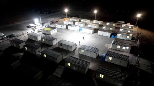 Tarım anneleri evlerine kavuşuyor