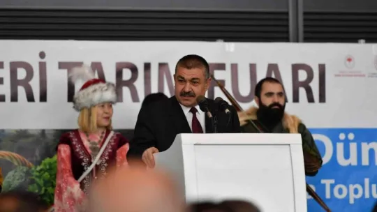 Tarım ve Hayvancılık Fuarı Kayseri OSB'de açıldı