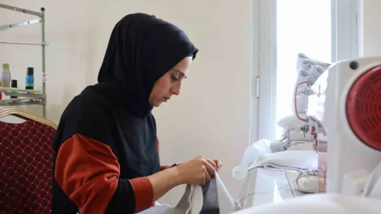 Tekstil üreterek başladılar, ekonomiye katkı sunuyorlar