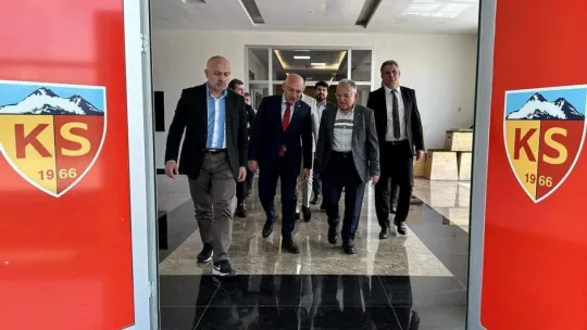 TFF'den Kayserispor'a ziyaret