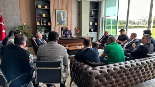 TFF'den Kayserispor'a ziyaret