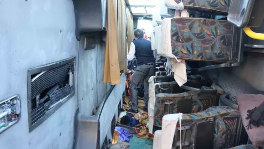 İşçi servisine tır çarptı, can pazarı yaşandı: 33 yaralı