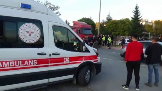 Tırın çarptığı şahıs hayatını kaybetti
