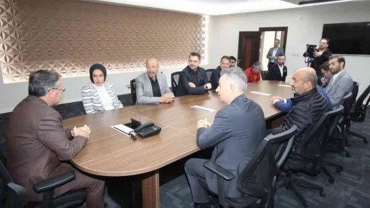 TKF Başkan Adayı Alaftargil'den Başkan Özdoğan'a ziyaret
