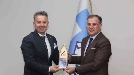 TKF Başkan Adayı Alaftargil'den Başkan Özdoğan'a ziyaret