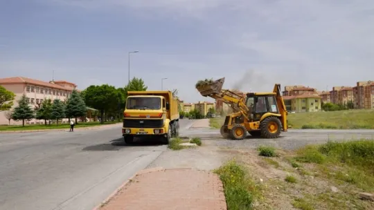 TOKİ'de toplu temizlik çalışması yapıldı