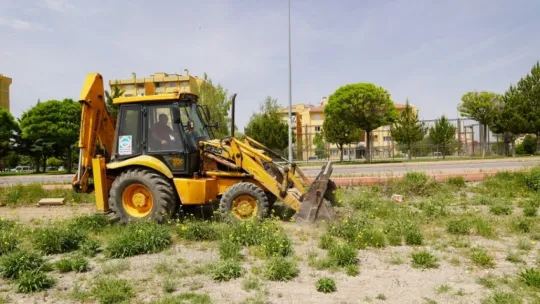 TOKİ'de toplu temizlik çalışması yapıldı