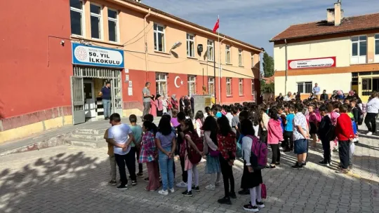 Tomarza'da 4 bin 432 öğrenci ders başı yaptı