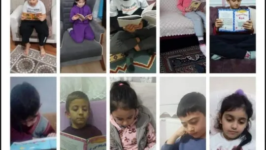 Tomarza'da kitap okuma etkinliği düzenlendi