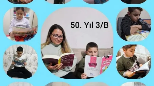 Tomarza'da kitap okuma etkinliği düzenlendi
