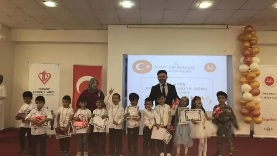 Tomarza'da Kuran Kurslarının yıl sonu etkinliği düzenlendi