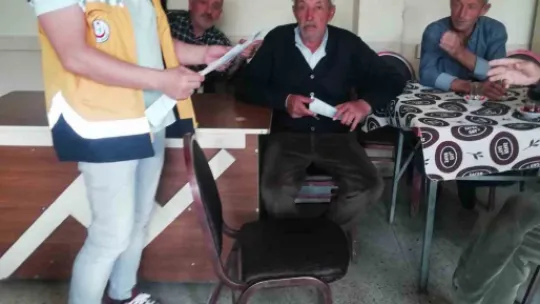 Tomarza İlçe Sağlık Merkezi'nden 'Dünya Tütünsüz Gününde' anlamlı çalışma