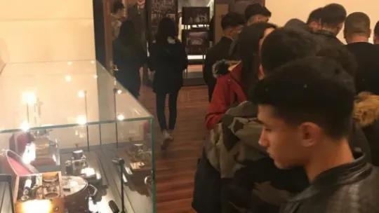 Tomarzalı öğrenciler Anıtkabir'i ziyaret etti