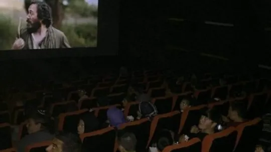 Tomarzalı öğrencilere 'sinema' morali