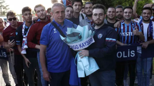 Trabzonspor Kayseri'ye geldi