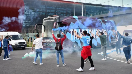 Trabzonspor, Kayseri'ye geldi