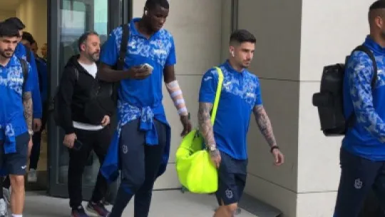 Trabzonspor, Kayseri'ye geldi