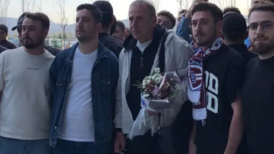 Trabzonspor, Kayseri'ye geldi