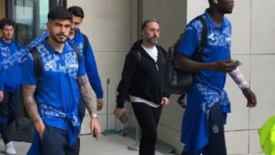 Trabzonspor, Kayseri'ye geldi