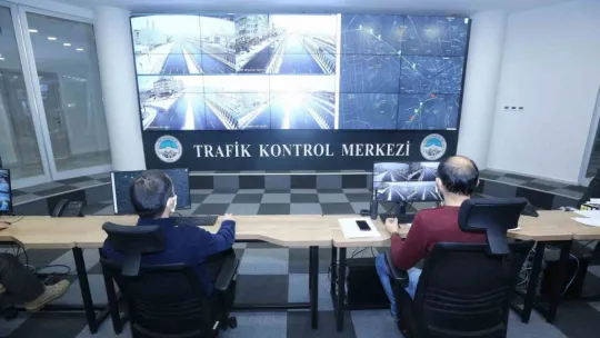Kayseri trafiği 135 kavşaktan canlı izleniyor